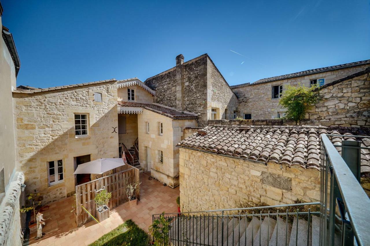 Logis Loiseau Avec Terrasse Apartment Saint-Émilion Exterior foto