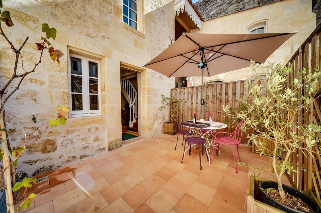 Logis Loiseau Avec Terrasse Apartment Saint-Émilion Exterior foto